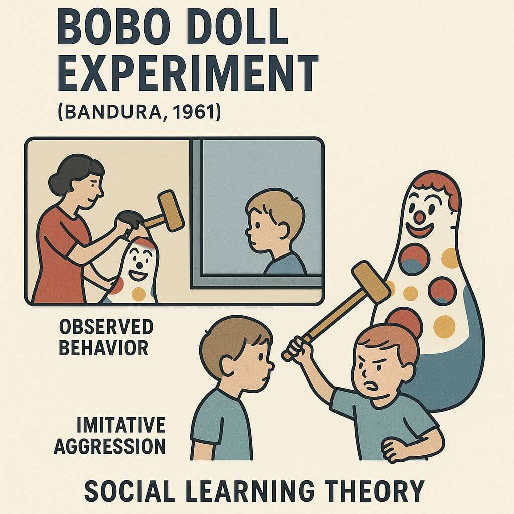 Bobo Doll Experiment Albert Bandura Social Learning Theory
