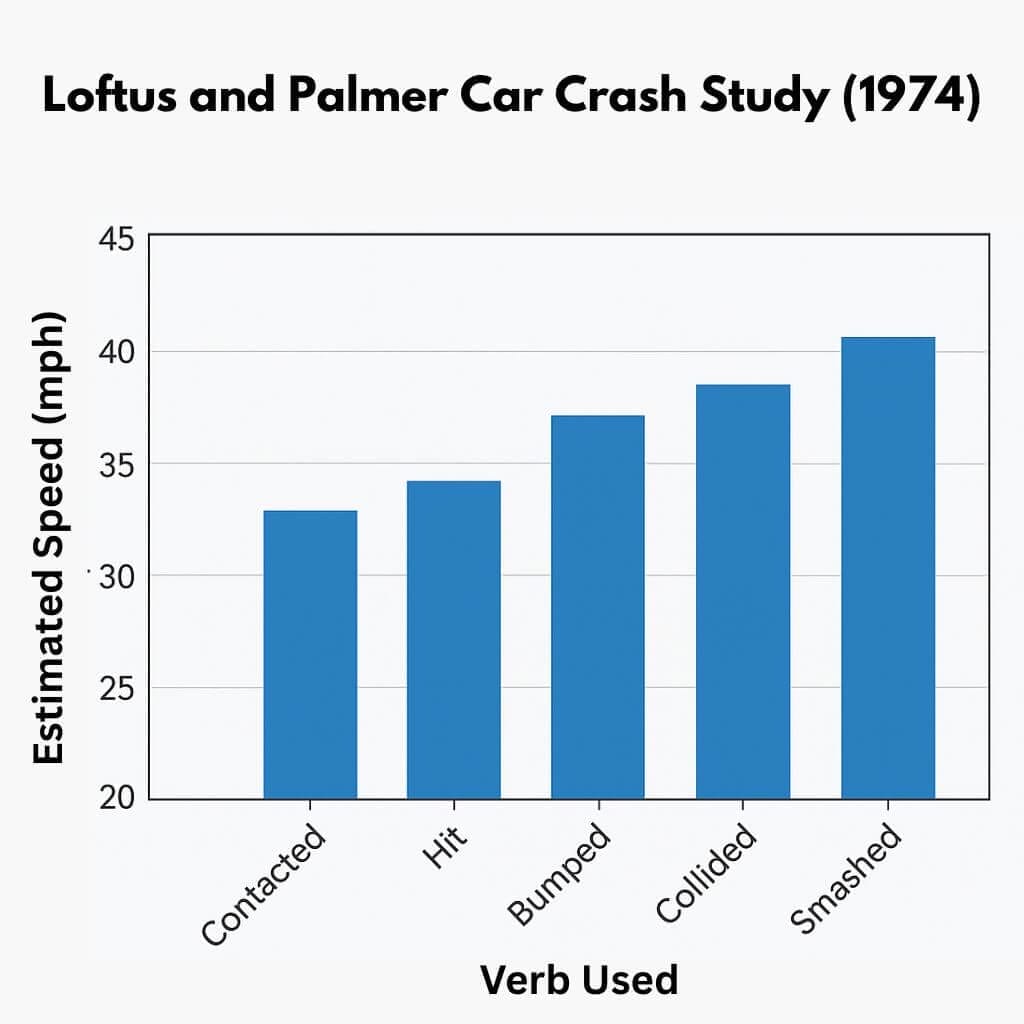 Loftus and Palmer Car Crash Study (1974)