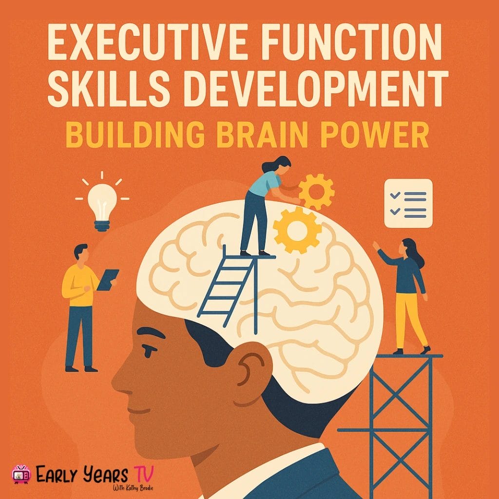 Developing executive function skills like focus, memory, and self-control to support brain development and learning