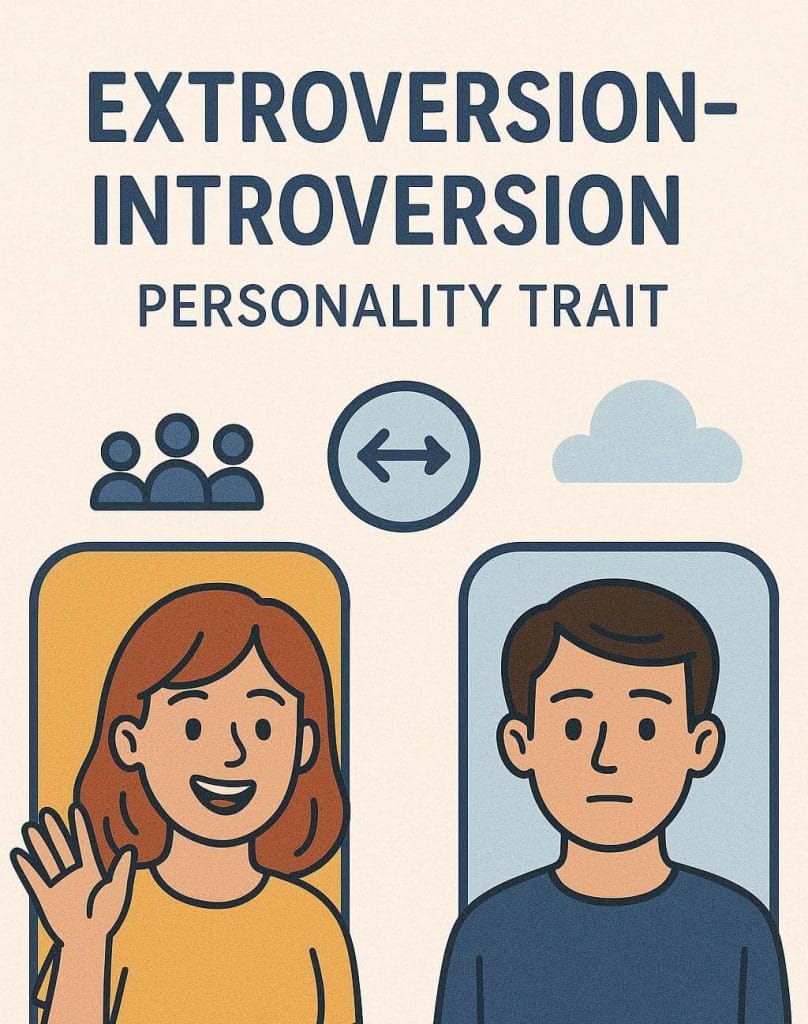 Extroversion-Introversion Personality Trait OCEAN