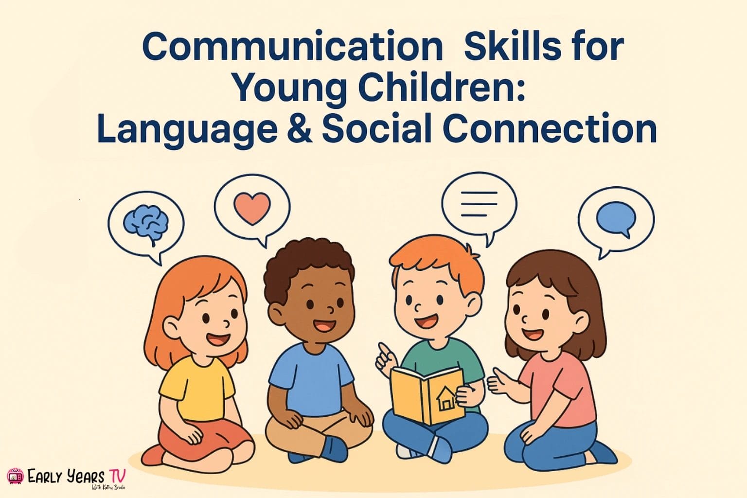 Early childhood communication skills and social connection development for language growth in young children