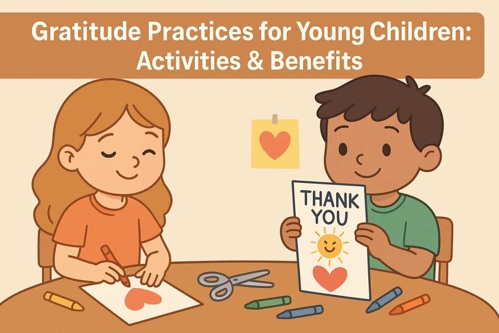 Fun and simple gratitude activities for young children to boost emotional well-being and mindfulness