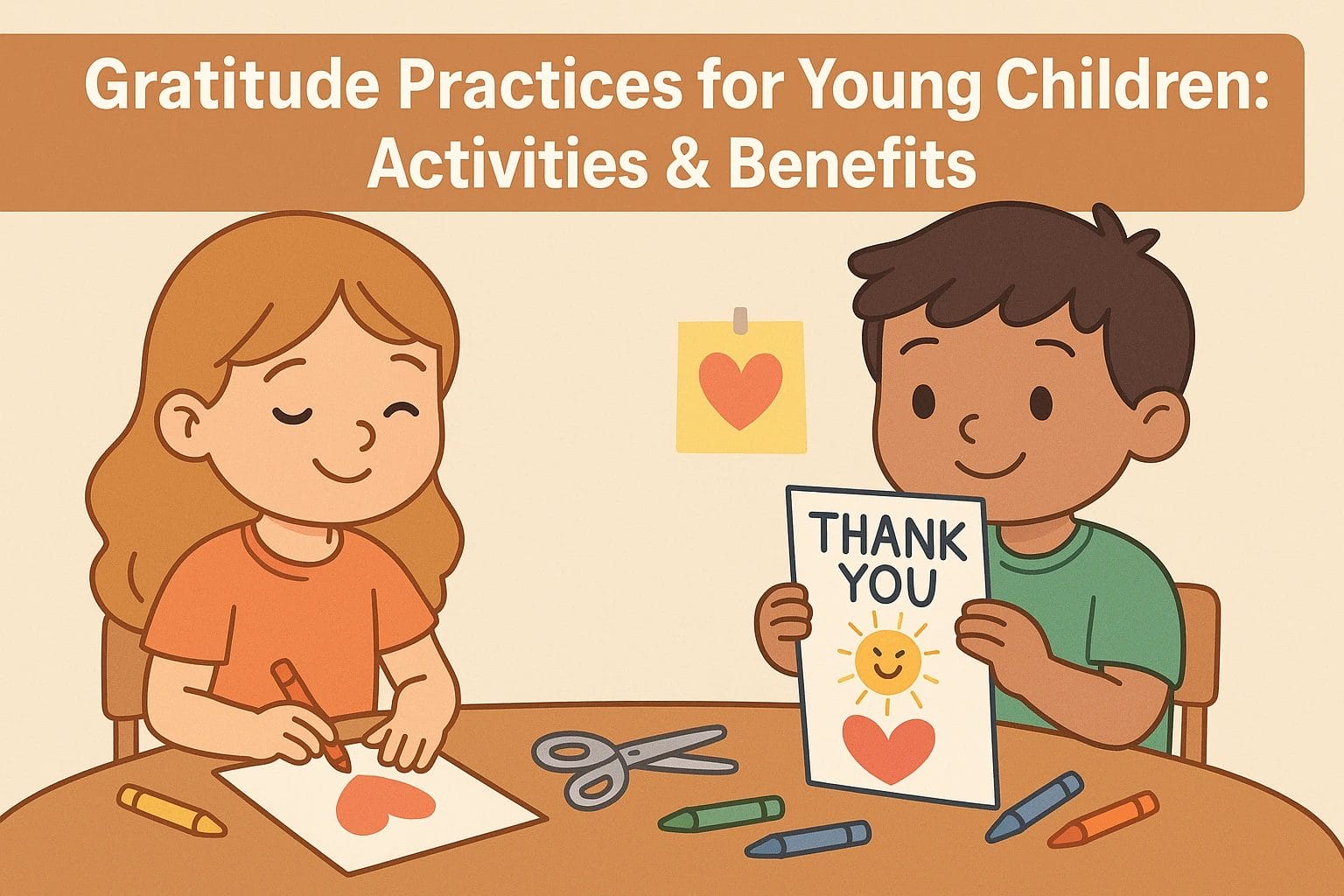 Fun and simple gratitude activities for young children to boost emotional well-being and mindfulness