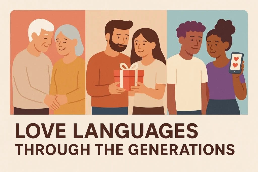 How Boomers, Millennials, and Gen Z express love differently through the 5 love languages