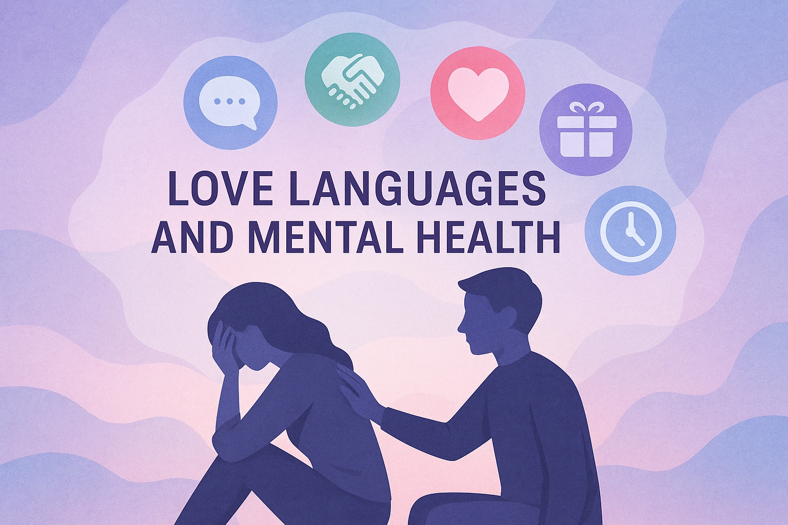 How love languages can help partners support each other during depression, anxiety, and emotional crises