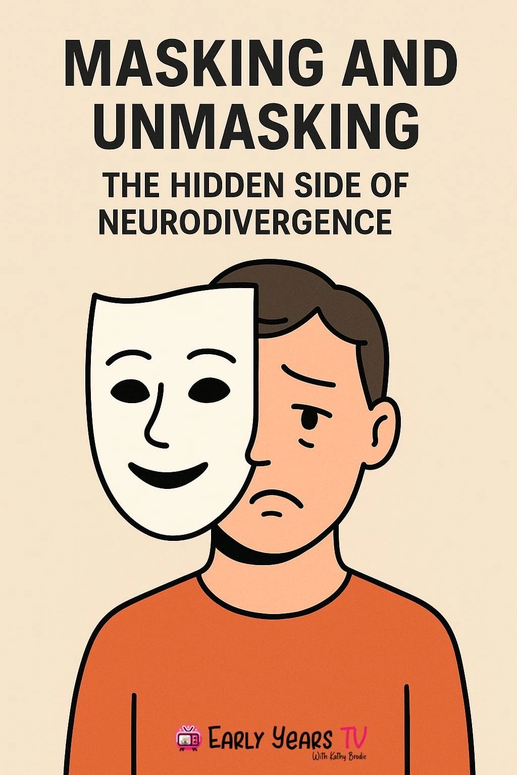 Explores how neurodivergent individuals mask traits to fit in, and the emotional impact of unmasking.