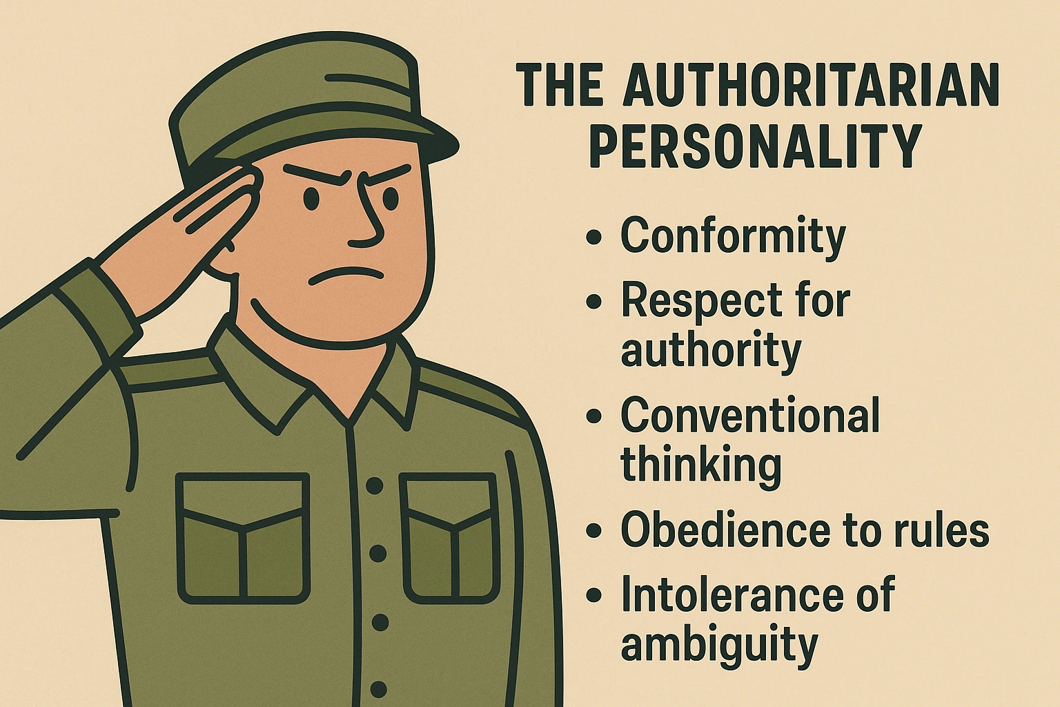 Exploring the Authoritarian Personality theory and its link to obedience and authority.