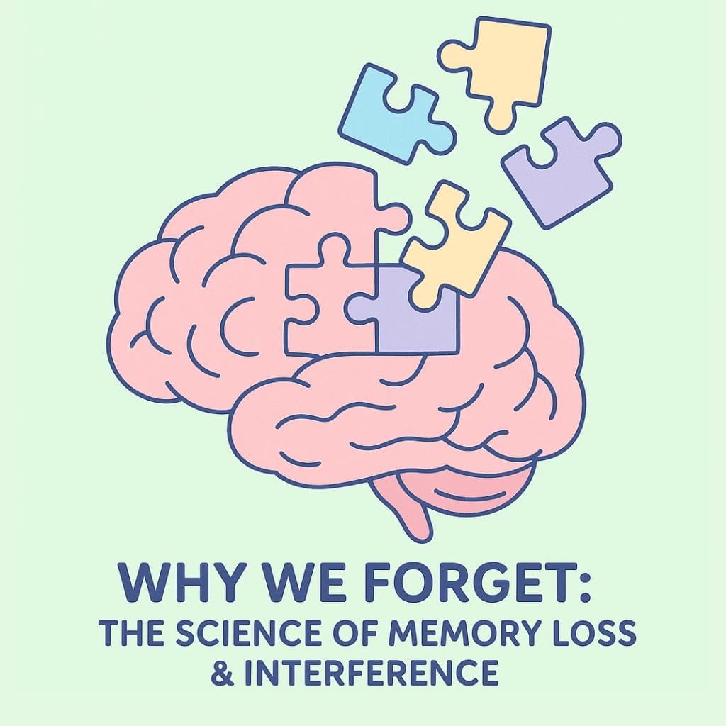 Why we forget — exploring the science behind memory loss and interference