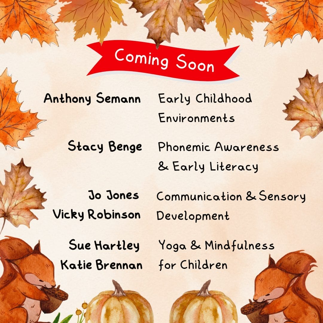 Early Years TV Schedule Calendar of Expert Speakers