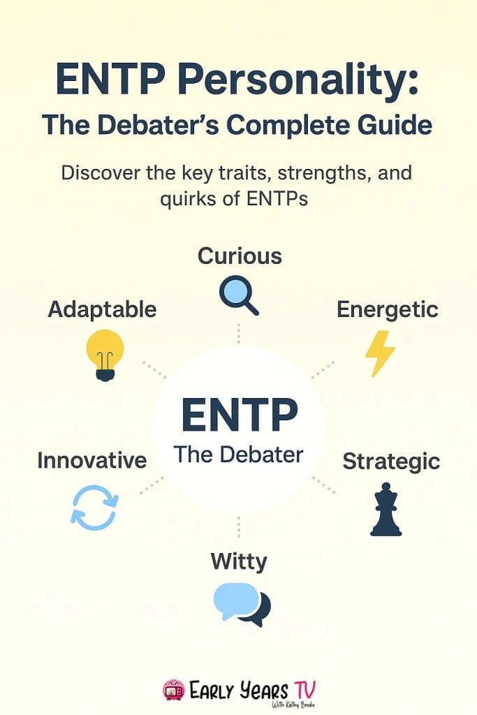 ENTP personality guide: traits, strengths, weaknesses, and tips for personal growth and success