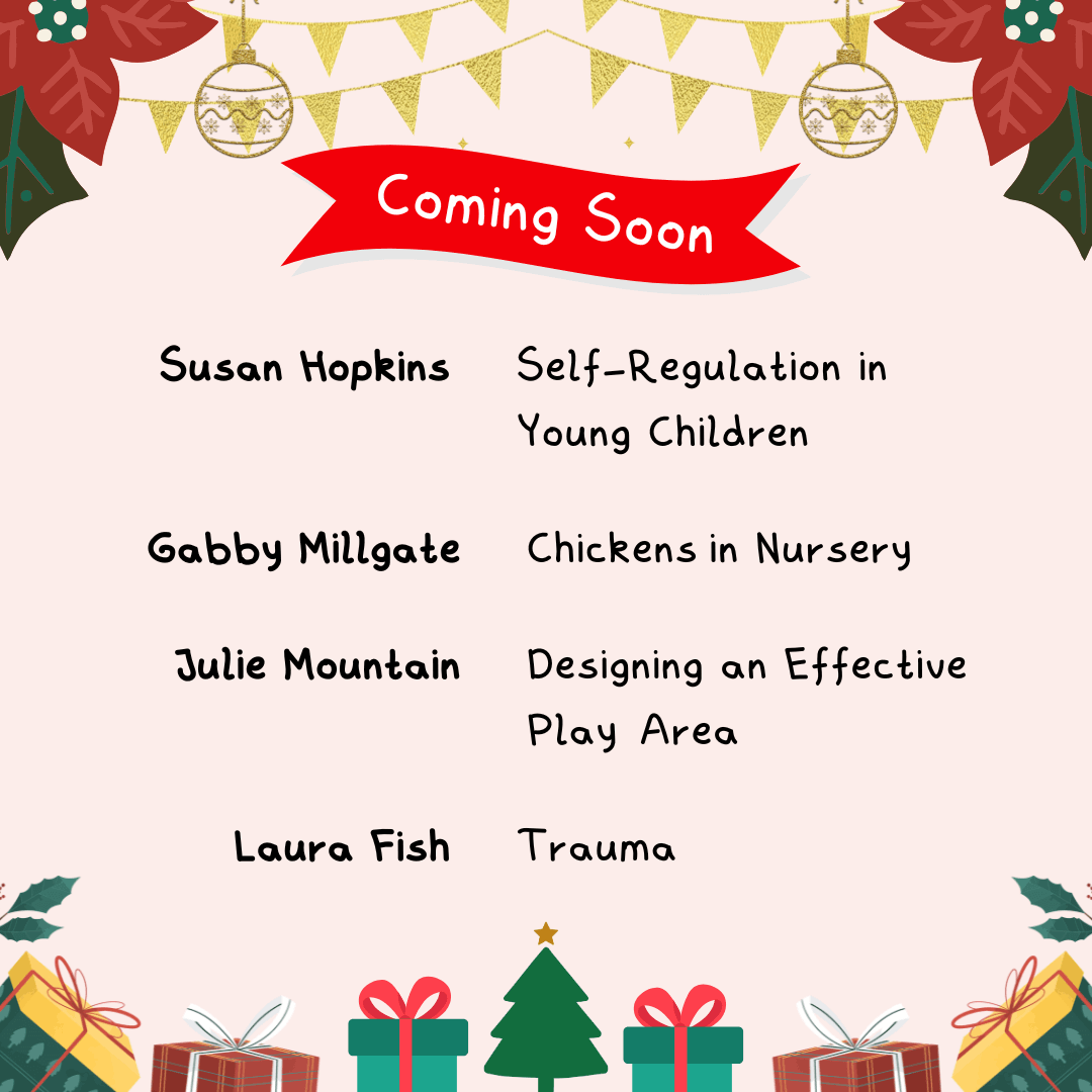 Early Years TV Schedule Calendar of Expert Speakers