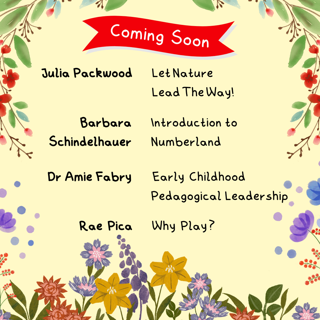 Early Years TV Schedule Calendar of Expert Speakers